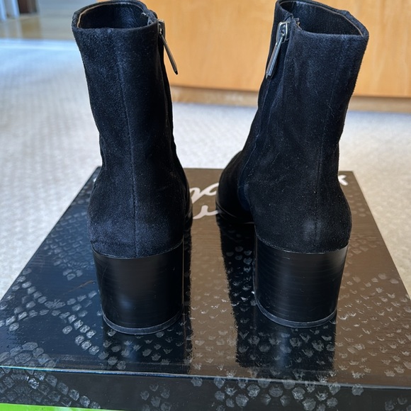 Sam Edelman Black Suede Bootie - Picture 4 of 7